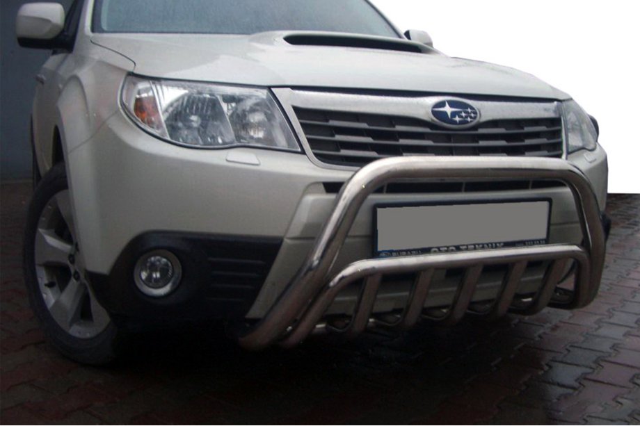 Subaru Forester 2008–2013 Bullbar WT002 (nerez) Image