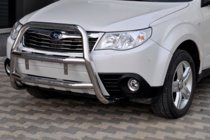 Subaru Forester 2008–2013 Přední ochranný rám WT018 (nerez) fotografie 2