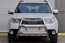 Subaru Forester 2008–2013 Přední ochranný rám WT018 (nerez) fotografie 1