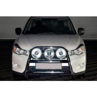 Přední ochranný rám WT018 (nerez) Subaru XV 2011–2017 fotografie 1