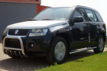 Suzuki Grand Vitara 2005–2017 Přední nerezový ochranný rám (kengur) QT006 fotografie 1