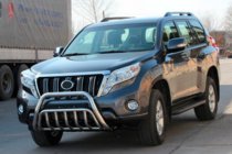 Toyota Land Cruiser Prado 150 2009–2023 Přední ochranný rám (bullbar) WT002 (nerez) fotografie 6