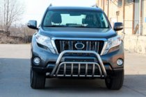 Toyota Land Cruiser Prado 150 2009–2023 Přední ochranný rám (bullbar) WT002 (nerez) fotografie 5