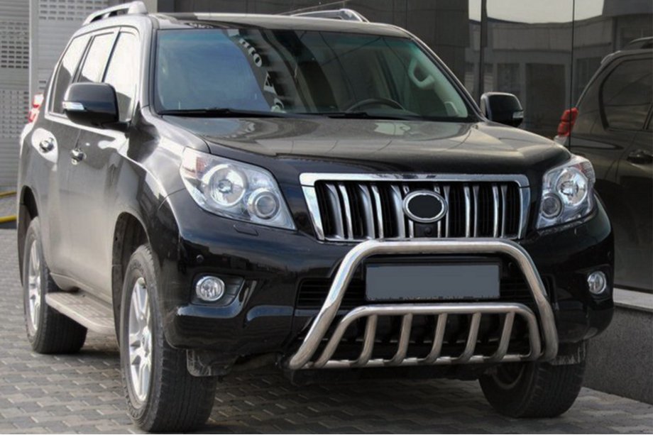 Toyota Land Cruiser Prado 150 2009–2023 Přední ochranný rám (bullbar) WT002 (nerez) Image