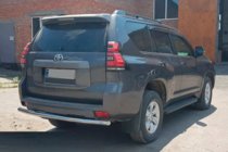 Toyota Land Cruiser Prado 150 2009–2023 Zadní ochranný rám AK002 (nerez) fotografie 5