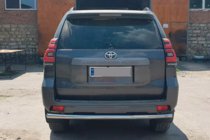 Toyota Land Cruiser Prado 150 2009–2023 Zadní ochranný rám AK002 (nerez) fotografie 6