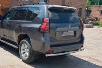 Toyota Land Cruiser Prado 150 2009–2023 Zadní ochranný rám AK002 (nerez) fotografie 7