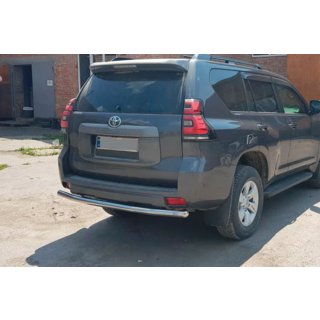 Zadní ochranný rám AK002 (nerez) Toyota Land Cruiser Prado 150 2009–2023 fotografie 4