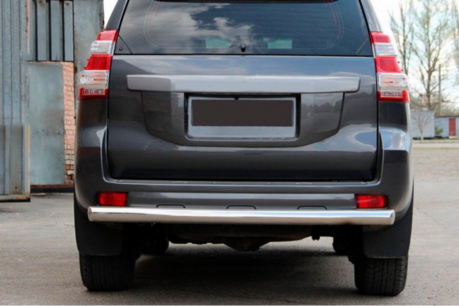 Toyota Land Cruiser Prado 150 2009–2023 Zadní ochranný rám AK002 (nerez) Image