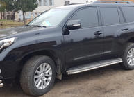 Toyota Land Cruiser Prado 150 2009–2023 Ochrana bočních prahů BB004 (2 ks, nerez) fotografie 5