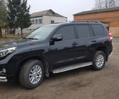 Toyota Land Cruiser Prado 150 2009–2023 Ochrana bočních prahů BB004 (2 ks, nerez) fotografie 6