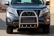 Toyota Land Cruiser Prado 150 2009–2023 Nerezový přední ochranný rám QT007 fotografie 1