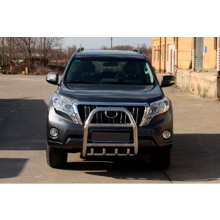 Nerezový přední ochranný rám QT007 Toyota Land Cruiser Prado 150 2009–2023 fotografie 3