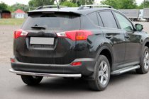 Toyota Rav 4 2013–2018 Zadní ochranný rám AK002 (nerez) fotografie 2