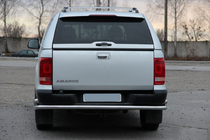 Volkswagen Amarok 2010–2022 Zadní ochranný rám AK005-2 (2 ks, nerez) fotografie 3