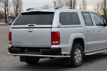 Volkswagen Amarok 2010–2022 Zadní ochranný rám AK005-2 (2 ks, nerez) fotografie 1