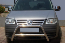 Volkswagen Caddy 2004–2010 Přední ochranný rám WT005 (nerez) fotografie 1