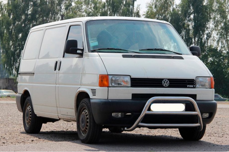 Volkswagen T4 Transporter 1990–2003 Bullbar WT022 (nerez) Image