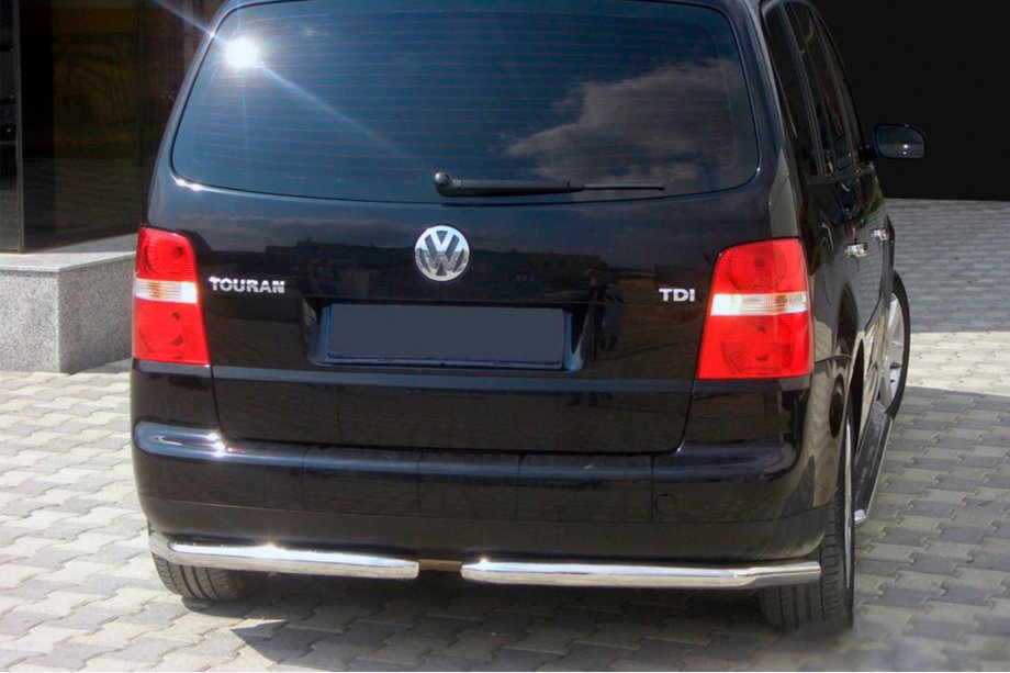 Volkswagen Touran 2003–2010 Zadní rohy AK003 (2 ks, nerez) Image