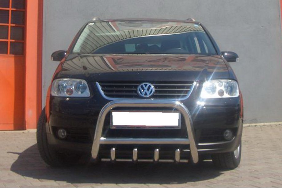 Volkswagen Touran 2003–2010 Nerezový přední ochranný rám QT006 Fotografie 2