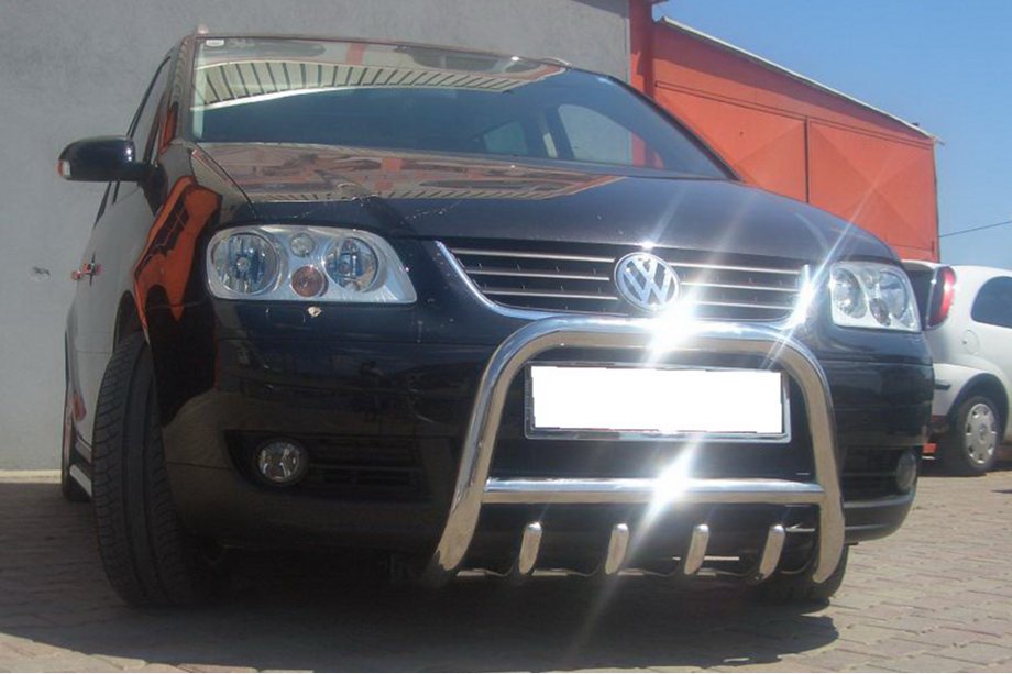 Volkswagen Touran 2003–2010 Nerezový přední ochranný rám QT006 Fotografie 4