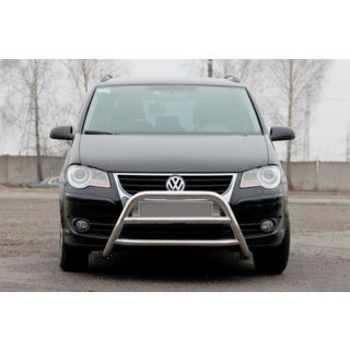 Bullbar WT022 (nerez) Volkswagen Touran 2003–2010 fotografie 3