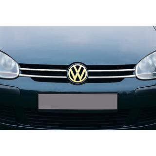 Nerezové kryty na mřížku (4 ks) Volkswagen Golf 6 2008–2014 fotografie 1