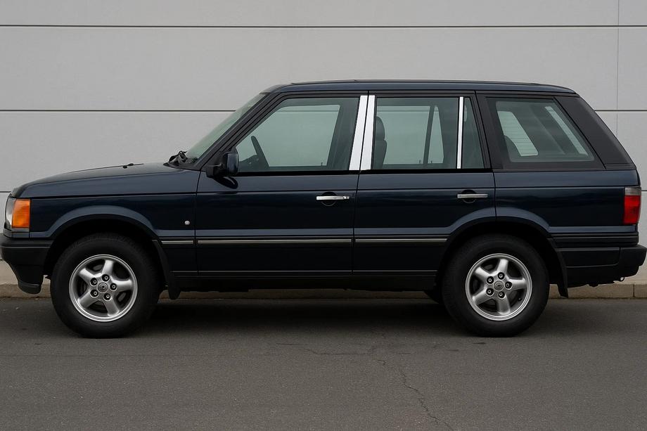 Range Rover II P38A 1997–2002 Nerezové lišty sloupků dveří (6 ks) Image