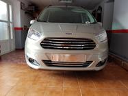 Ford Courier 2014–2023 Ochranné lišty na nárazník (2014-2018, 2 ks, nerez) fotografie 3