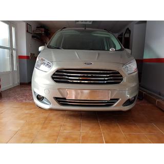 Ochranné lišty na nárazník (2014-2018, 2 ks, nerez) Ford Courier 2014–2023 fotografie 3