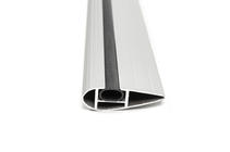 Příčníky na integrované střešní ližiny, uzamykatelné Skybar V2 (2 ks) do 120 cm, šedé fotografie 6