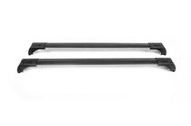 Příčníky na integrované střešní ližiny, uzamykatelné Skybar V2 (2 ks) do 120 cm, šedé fotografie 14