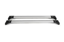 Příčníky na integrované střešní ližiny, uzamykatelné Skybar V2 (2 ks) do 120 cm, šedé fotografie 21