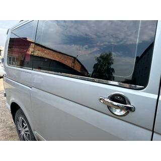 Nerezové kryty pod kliky Volkswagen T5 Transporter 2003–2010 fotografie 4
