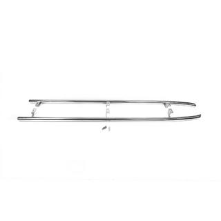 Ochrana bočních prahů BB004 (2 ks, nerez) Toyota Land Cruiser 200 2007–2021 fotografie 3