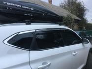 Hyundai Tucson TL 2016–2021 Ofuky oken s chromovou lištou (6 ks, Niken) fotografie 4