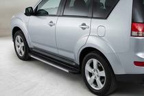 Citroen C-Crosser 2007–2013 Boční nášlapy Maya V1 (2 ks, hliník) fotografie 1