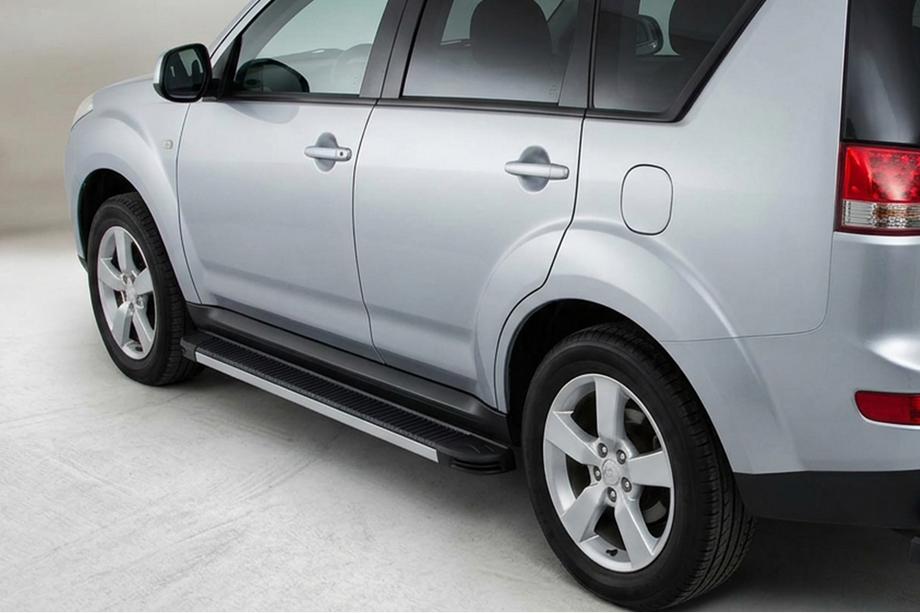 Citroen C-Crosser 2007–2013 Boční nášlapy Maya V1 (2 ks, hliník) Image
