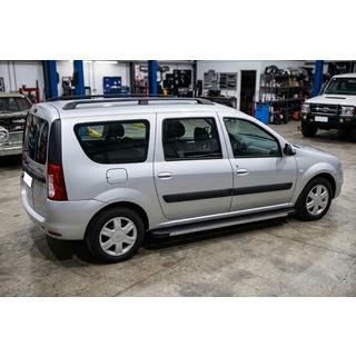 Boční nášlapy Maya V1 (2 ks, hliník) Dacia Logan MCV 2004–2014 fotografie 3
