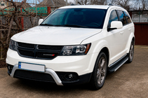 Fiat Freemont 2011–2016 Boční nášlapy Maya V1 (2 ks, hliník) fotografie 2