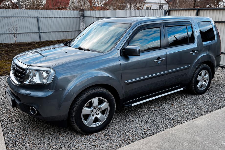 Honda Pilot 2008–2015 Boční nášlapy Maya V1 (2 ks, hliník) Image