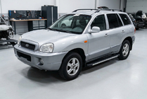 Hyundai Santa Fe 1 2000–2006 Boční nášlapy Maya V1 (2 ks, hliník) fotografie 1