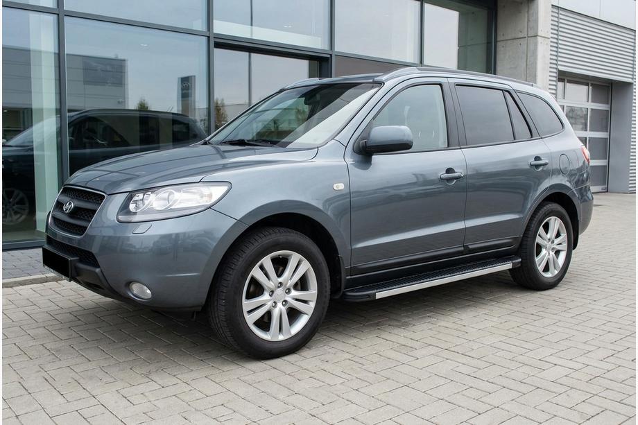 Hyundai Santa Fe 2 2006–2012 Boční nášlapy Maya V1 (2 ks, hliník) Image