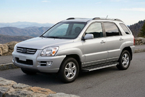 Kia Sportage 2004–2010 Boční nášlapy Maya V1 (2 ks, hliník) fotografie 1