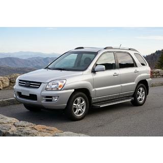 Boční nášlapy Maya V1 (2 ks, hliník) Kia Sportage 2004–2010 fotografie 1