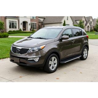 Boční nášlapy Maya V1 (2 ks, hliník) Kia Sportage 2010–2015 fotografie 1