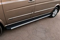 Mercedes Vito W639 2004–2014 Boční nášlapy Maya V1 (2 ks, hliník) fotografie 2