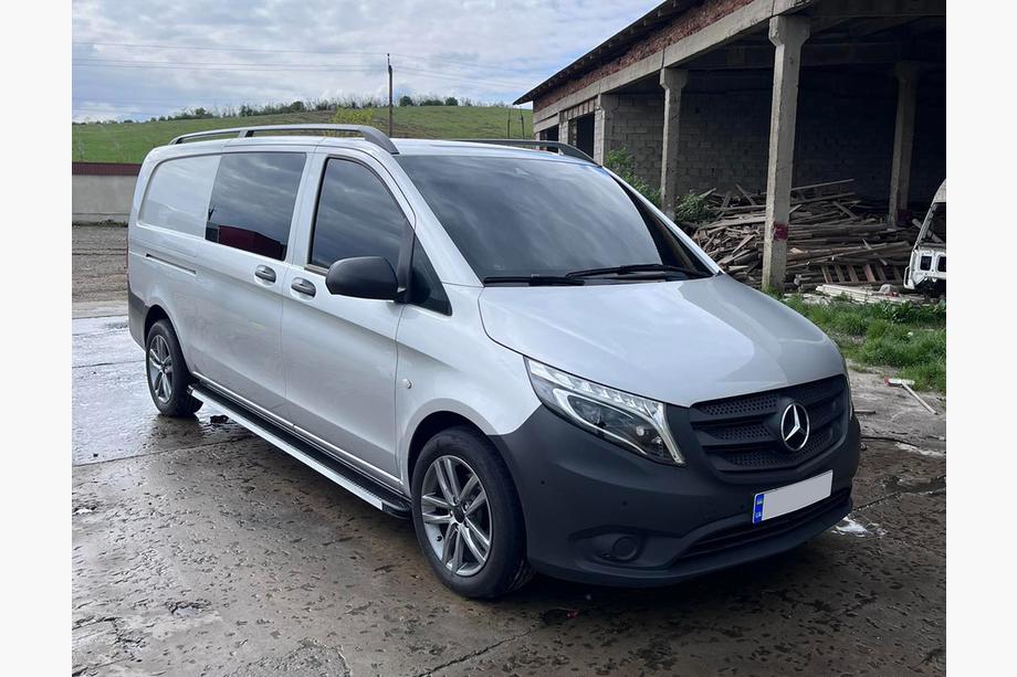 Mercedes Vito/V-class W447 2014– Boční nášlapy Maya V1 (2 ks, hliník) Image