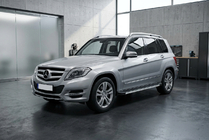 Mercedes GLK třída X204 2008–2015 Boční nášlapy Maya V1 (2 ks, hliník) fotografie 1