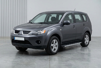 Mitsubishi Outlander 2006–2012 Boční nášlapy Maya V1 (2 ks, hliník) fotografie 6